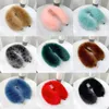 Women Faux Fur Collar Shawl Furry for Winter Coat Hood Decor Plush Fake Scarf Parkas Jacket Collars 231222