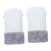 Winter Stroller Gloves Windproof Hand Warmer Thick Universal Stroller Mittens for Pushchair Golf Cart Stroller Pram Handbar 231221