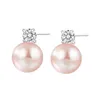 SE10 whirlpool shape pearl Earrings for woman exquisite fashion jewelry party luxury accessories 231221