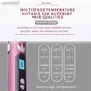 Colinhos de cabelo Ferramentas de moda de salão de salão Ferramentas de curling Iron KM-1718 Profissional Curadores de cabelo Curly Wand com temperatura Displayl2312222