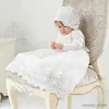 Flickans klänningar Hetiso baby flickor klänning långärmad barn första födelsedag bollklänning spädbarn klänningar för dop brudtärna fest 3-24 månad