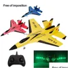 Электрический/RC Самолет RC FOAM SU-35 Плана 2.4G Радиоконтроль Glider Remote Airplane Toys For Kids Drop Gifts Electri Dhud2