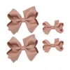 Hårtillbehör Hoop Outing Wear Band Ribbon Hairpin Korean Style Barrettes Summer Kids Headwear Bow Clip Children