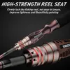 Boat Fishing Rods Super Light Tianium Tip Cuttlefish octopus Fishing 160cm Casting 9 1 Action PE 0.6-1.2 Fishing Rod Squid Boat Fishing webfootedL231223