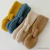 Scarves Wraps New Korean Wool Children's Scarf Solid Autumn Winter Fashion Kids Knitted Scarf Candy Color Baby Boy Girl Warm Scarf