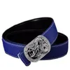 Belts Men's Leather Smooth Buckle Fashion 3 8cm Designer Men Belt High Quality2924