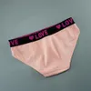 6 PCS Cotton Underwear Women' s Sexy Panties "Love" Letters Fashion Intimates Briefs Lingerie Comfortable Soft Underpants 231222