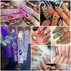 Decorações de arte da unha S Set Set Charmms Crystal Charms Diamante Diam liga de jóias de luxo Manicure Acessórios Manicure Supplência 230329 Drop Deliver