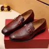 Gancini de luxe chaussures habillées hommes mocassins de créateur en cuir chaussures oxford mocassins robes formelles hors du bureau sneaker ferra gamos appartements chaussures de mariage de fête avec boîte