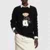 Camisolas femininas 2023 Pullover de caxemira de lã de inverno de outono para mulheres suéter básico mole urso puxa o jumper da moda coreano Top