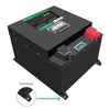 Batterie per veicoli elettrici Nuovo pacco batteria LifePO4 48V60AH LifePO4 con carrello da golf alimentato a litio BMS aggiornato 6000 cicli campeggiatori di campeggiatori RV Off Roa DHMRC