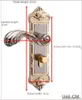 European Style Retro Door Handle Lock Aluminum Alloy Vintage Interior Bedroom lock Anti-theft Home Room Safety Door Locks 231222