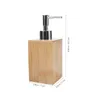 Liquid Soap Dispenser Bottle Refillable Shampoo Bathroom Pump Dispensing Shower