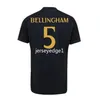 S-4XL BELLINGHAM VINI JR maillots de football maillot de football RODRYGO CAMAVINGA Real Madrids 2023 2024 Arda GuLer fans version joueur troisième 3ème hommes enfants femmes kit