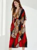 Klänningar xitao tryck mönster klänning pocket gudinna fan casual stil pullover liten färsk 2022 sommarminoritet lös klänning topp wld7947