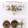 Manopole per porte rotonde in acciaio inossidabile manette per casa el miglioramento del passaggio della serratura del soggiorno camera da letto 231222