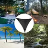 Underhåll Portable Camping Triangle Hammock för Multi Persons Outdoor Aerial 3Point Hammock Hang Sleep Bed 4MX4M