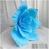 Decorative Flowers Wreaths Nt Pe Orc Artificial Flower Decoration Home Wedding Background Road Leads Fake Foam Rose Shop Mall Drop Otk2N