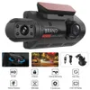 DVRS 1080p السيارات مزدوجة الكاميرا مسجلات الفيديو Car DVR قيادة قيادة الأشعة تحت الحمراء إكسسوارات مركبة الكشف