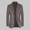 Costumes masculins (M-3XL) Hand-côté haut de gamme Tendance 71% Suit en laine printemps et automne à la main à la main