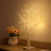 Luci notturne a led fata luce betulla albero di betulla illuminazione decorazione per feste casa per matrimoni decorazioni interni regalo di Natale281j