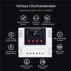 Accessories Solar Charge Controller 10A/20A/30A/40A/50A App Realtime Data Monitoring LED Display Intelligent 12V/24V/48V Solar Controller