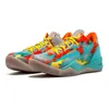 MAMBAS 6 omvänd Grinch Mens basketskor Protro gåva av Mamba 4 del Sol Triple Pink Prelude What the 5 Rings Mens Trainer