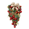 Decorative Flowers Wreaths Christmas Candy Upside Down Hanging Ornaments Front Door Wall Decorations Merry Tree Home Decor Drop Delive Dhrdz
