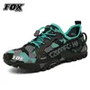 Sapatos Fox Ciclismo Sapatos de equipe MTB Bike Road Bike Breatable Quickdry Men's Cycling Sneaker Summer Shoes Mtb Sapatos de Mountain Bike Shoes