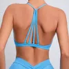 Yoga -outfit Beauty Back Sport Bra Dames Schokbestendigheid Fitness Snel droog ademend ademende Lycra bralette Mujer Brassiere Workout Top