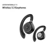 Auricolari Bluetooth 5.3 Auricolari Sport wireless Cuffie da corsa IPX5 Ganci per le orecchie impermeabili Auricolari TWS Cuffie da gioco con cancellazione del rumore