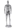 Nice Silver Full Body Mannequin Mende Modèle de meilleure qualité Vente chaude