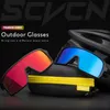 Lunettes de soleil verres à cyclisme photochromiques hommes polarise les lunettes de soleil MTB Mountain Goggles For Women Eyewear Road Bike Windproof Sport