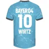 23 24 Bayer 04 Leverkusen Soccer Jerseys WIRTZ BONIFACE HINCAPIE HOFMANN TAPSOBA SCHICK PALACIOS FRIMPONG GRIMALDO 2023 2024 Home Away 3rd Mens Football Shirts