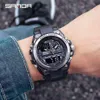 SANDA G Style Men Digital Watch THOCK Military Sports Watches Dual Display Waterproof Electronic Wristwatch Relogio Masculino 22022321