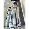 Męskie spodnie American High-street Hiphop Fresspants dla mężczyzn i kobiet Autumn Casual Sports Ins Street Dance luźne niszowe niszę