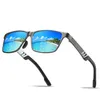Sonnenbrille Herren polarisierte klassische Pilot-Sonnenbrille Anti-Blend-Eimer-Aluminium-Magnesiumrahmen 306n
