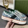 2024 New Designer Shoes Tennis 1977 Men Sneakers High Top Women Shoes Flat Rubber Trainers Embroidered Platform Sneaker Vintage Canvas Trainer Size 36~45