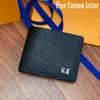 5AAA Designer Wallets Luxury Mens حامل بطاقة Slender Wallet Classic Flower Canvas Presh أصلي حاملي بطاقات الائتمان الجلدية مع Box Hot Stamp Free N63261