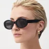 Zonnebrillen voor mannen en vrouwen 40194 Luxe buitenstrandstijl Goggles Anti-ultraviolet UV-400 Retro Design Fashion Ovaal full frame Acetaatvezel Eyewear