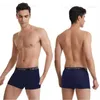 Underpants 5Pcs Silk Men's Boxer Fashion Letters Printing Underpants Comfortable Boxer Male Stretch Shorts Boys Underwear Men Lingerie T231223