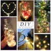 1 pc 20 LED USB Fairy Lights Copper Wire String Lights, USB aangedreven snaarlichten, warm wit multicolor wit, thuisdecor, slaapkamerdecor, bruiloftdecor, kerstdecor.