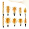 Bulbs LED Filament Bulb C35 T45 ST64 G80 G95 G125 Spiral Light 4W 2200K Retro Vintage Lamps Decorative Lighting Dimmable Edison La2872