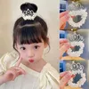 Hair Accessoires Fashion Kids Princess Bands Perle Crown Elastic Gummi -Ringe Kinder Ball Brötchen Krawatten Styling Styling