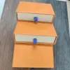 Oranje retail cadeauverpakking ladeboxen Draaiingsbakken kaarten certificaat boekje Tote Bag voor sieraden kettingen armbanden 317J