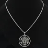 Anhänger Halsketten 316 Edelstahl Metatron Würfel Halskette Stern von David Chakra Yoga Meditation Hip-Hop Kette Mann Frau Schmuck 299o