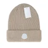 Designer Mütze Winterhut Herren Cap Trendy Warmhut Klassiker Herren Mode Stretch Woll Casquette Hüte für Männer U-4