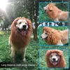 Abbigliamento per cani abiti da cosplay per animali domestici carini la parrucca di criniera leone con coda per cani decorazioni per gatti decorazioni per cappelli da cappello da giocattolo accessori giocattoli