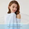 Mantas de enfriamiento de mantas 100% bambú para sudaderas nocturnas para el sofá de cama fresco de verano ligero y transpirable durante toda la temporada Use266s