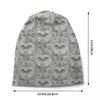 Beretten Gothic Halloween Lace Bats Bonnet Hat Breien hoeden